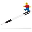 Lego gélové pero s minifigur, čierny - 1 ks