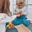 Bigjigs Toys- Drevené hračky - Ovocie krájané