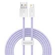 Baseus Dynamic kabel USB na Lightning, 2,4 A, 2 m (fialový)