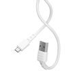 Kabel USB Micro Remax Zeron, 1 m, 2,4 A (bílý)