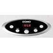 Sušička ovoce - digitální - DOMO DO353VD, 6 nerezových plat, časovač, regulace teploty