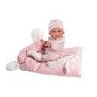 Llorens 73860 NEW BORN HOLČIČKA - realistická panenka miminko s celovinylovým tělem - 40 cm