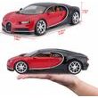 Bburago 1:18 Plus Bugatti Chiron black / red