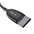 Kabel USB-C na USB-C BlitzWolf BW-TC23, s displejem, 100 W, 1,8 m (černý)