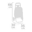 DeCuevas 52089 Skladacia cestovná taška na kolieskach 2021 - zelená