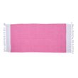 Růžovo-bílý ručník Premium fouta (do sauny a na pláž)