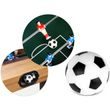 Stolní fotbal Neosport 70x37x62cm NS-802 dřevěný