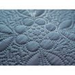 Luxusní přehoz na postel – modrošedý 220 × 240 cm