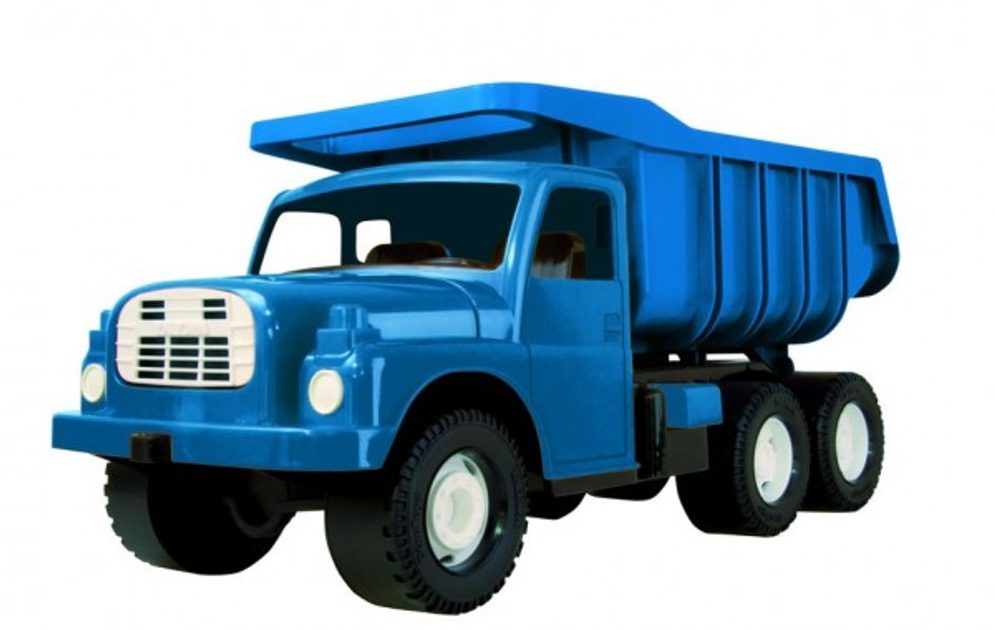 Auto Tatra 148 plast 73cm v krabici - modrá Cena za 1ks - Dino - Zemědělské  a stavební stroje - Auta, letadla, lodě, Hračky pro kluky, Hračky a hry,  Pre deti -