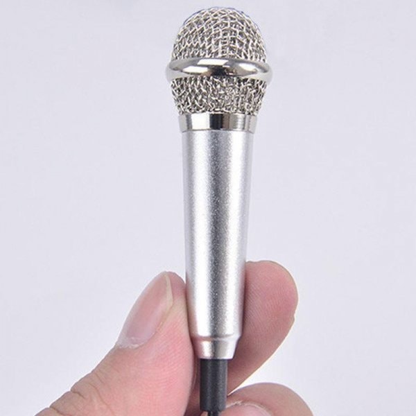 Popron.cz - Mini karaoke mikrofon do telefonu - Totální vychytávky -  Netradiční dárky - DVD, CD, LP, hudba, video. Hračky, vše pro domácnost.  Dárky
