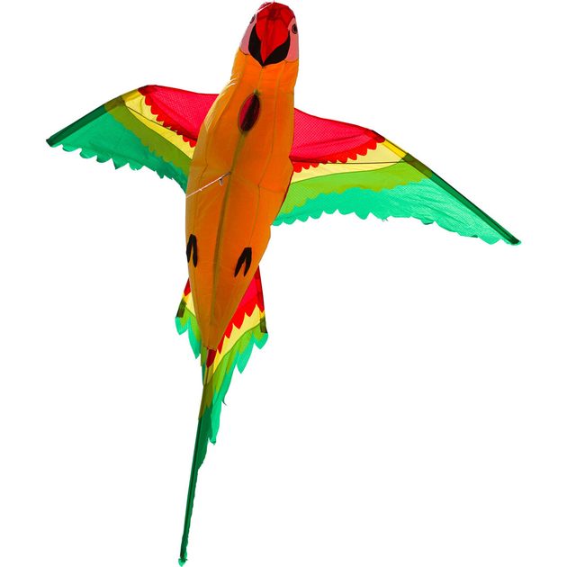 Invento Papoušek 3D drak 118x110 cm - Létající draci - Hračky na zahradu,  Hračky a hry, Pro děti - Popron.cz - Rodinný eshop - přes 30 let na trhu