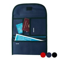Držák na cestovní dokumenty Polyester 300d 148946 Černý