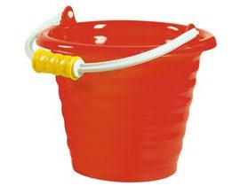 Androni Bucket s vlnitým - priemerom 20 cm, červená