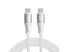 Kabel Joyroom Light-Speed USB-C k USB-C SA25-CC5, 100W, 1,2m (bílý)