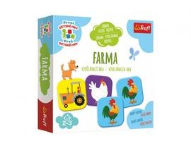 Farma vzdelávacie spoločenská hra pre najmenších v krabici 20x20x5cm 24m + Cena za 1ks