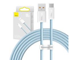 Kabel USB na USB-C Baseus řady Dynamic, 100 W, 2 m (modrý)