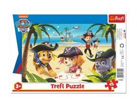 Puzzle doskové Priatelia z Tlapkové patroly / Paw Patrol 33x23cm 15 dielikov Cena za 1ks