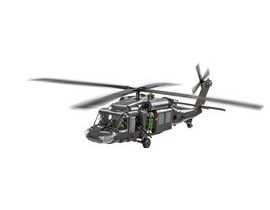 COBI 5817 Ozbrojené sily Sikorsky UH-60 Black Hawk, 1:32, 905 k, 2 f