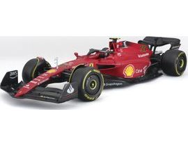 Bburago 1:18 Formule F1 Ferrari Scuderia F1-75 (2022) nr.55 Carlos Sainz - with driver and