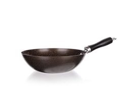 BANQUET Pánev WOK s nepřilnavým povrchem GRANITE Brown 25 cm