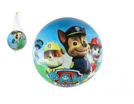 Míč Tlapková patrola/Paw patrol nafouknutý 23cm v síťce