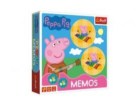 Pexeso papírové Prasátko Peppa/Peppa Pig společenská hra 36 kusů v krabici 20x20x5cm