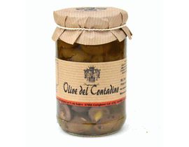 Farmářské zelené olivy bez pecek, 290 g