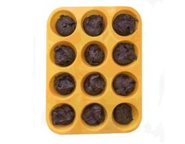 Silikónový tvar na 12 muffinách