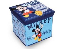 Úložný box na hračky Mickey Mouse s víkem