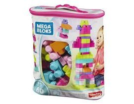 Stavební kostky Mega Mattel (60 pcs) Růžový