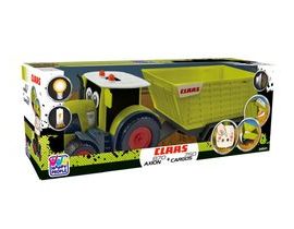 Traktor s prívesom CLAAS KIDS AXION 870 + Cargos 750