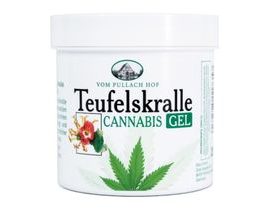 Masážní gel Čertův dráp a Cannabis, 250 ml