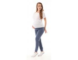 Těhotenské kalhoty/tepláky Gregx, Vigo s kapsami - jeans