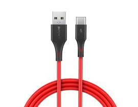 USB-C kabel BlitzWolf BW-TC15 3A 1,8 m - červený