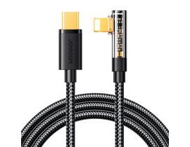 Kabel USB-C do Lightning Joyroom S-CL020A6 1,2 m, 20 W, kątowy (černý)