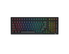 Mechanická klávesnice Royal Kludge RK98 RGB, červené spínače (černá)