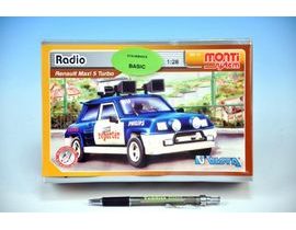 Stavebnica Monti 13 Radio Renault 1:28 v krabici 22x15x6cm Cena za 1ks