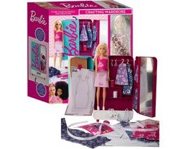 Panenka Barbie šatní skříň s šicími doplňky 29cm