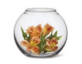 SIMAX Vase Glass Globe PR. 21,5 cm