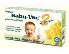 Arianna Kojenecká odsávačka hlenů - Arianna Baby-vac 2 s čisticím kartáčkem