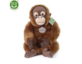 Plyšový orangutan 27 cm ECO-FRIENDLY