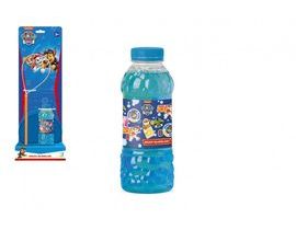 Bublifuk Tlapková patrola/Paw Patrol sada na tvorbu bublin + náplň 0,45L na kartě 15x42x12cm