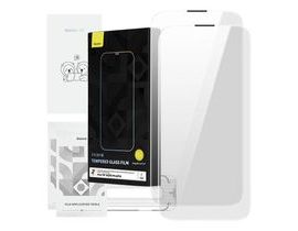 Tvrzené sklo Corning Baseus pro iPhone 13/13 Pro/14 se zabudovaným prachovým filtrem