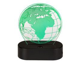 Lampička 3D Zeměkoule