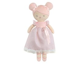 DECUEVAS 20046 PLUSH Doll Niza - 36 cm s kolískou