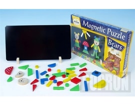 Magnetické puzzle Medvede Cena za 1ks