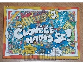 Spoločenská hra "Človeče, napi sa! 3." Cena za 1ks