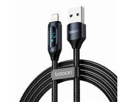 Toocki Nabíjecí kabel USB A-L, 1m, 12W (černý)
