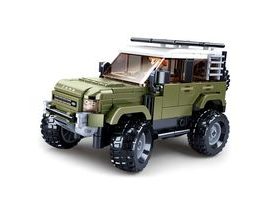 Sluban Model Bricks M38-B1015 anglické SUV Attacker