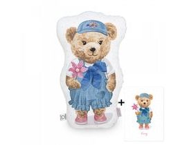 Ceba Baby Mazlící polštářek Fluffy Puffy Lizzy 50cm + plakát zdarma